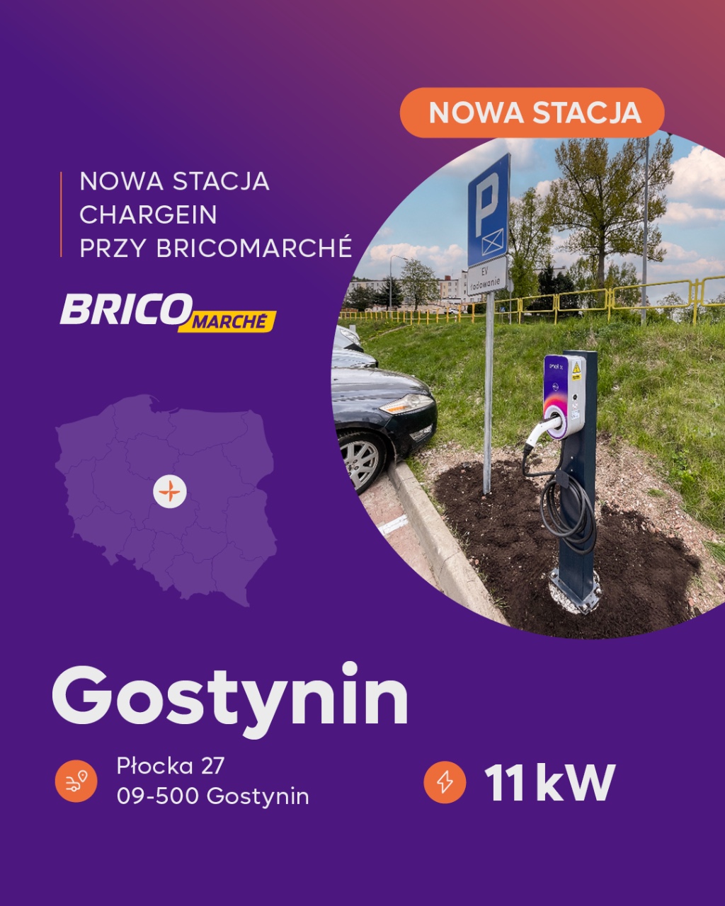 Read more about the article Nowa stacja w Gostyninie