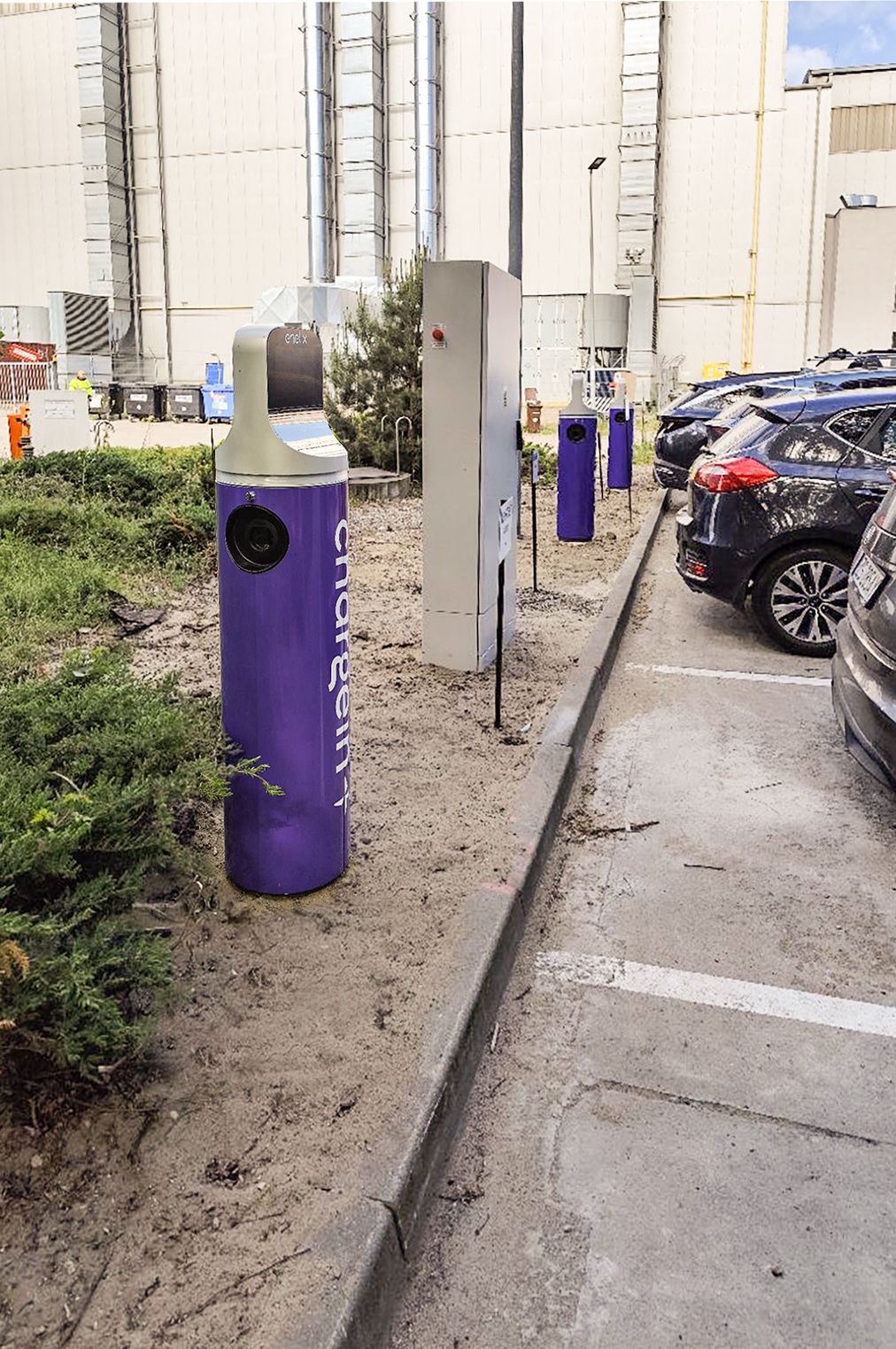 Wspieramy lider w branży energetycznej – firmę Vestas w drodze do elektormobilnośći. W Szczecinie zainstalowaliśmy 3 stacje JuicePole