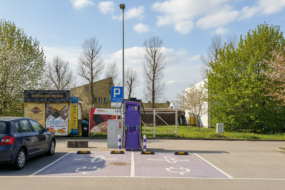 Read more about the article Zduńska Wola: DC 150 kW 
