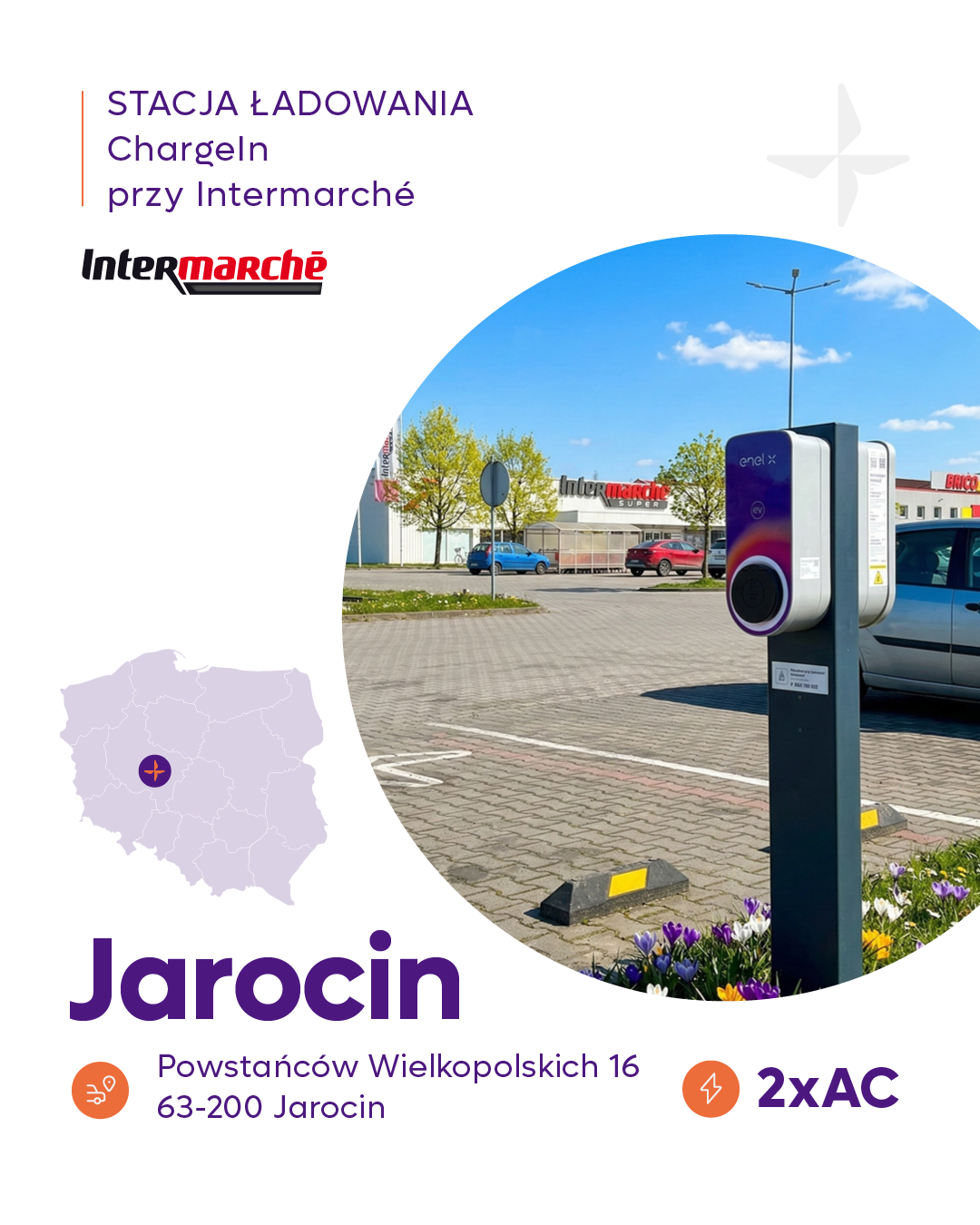 Stacja ładowania Jarocin