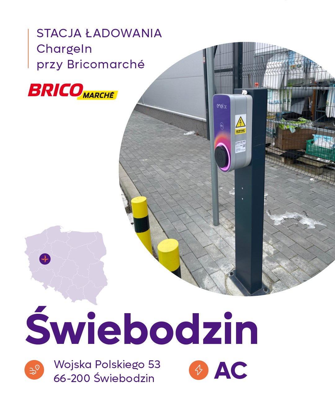 Stacja ładowania Świebodzin