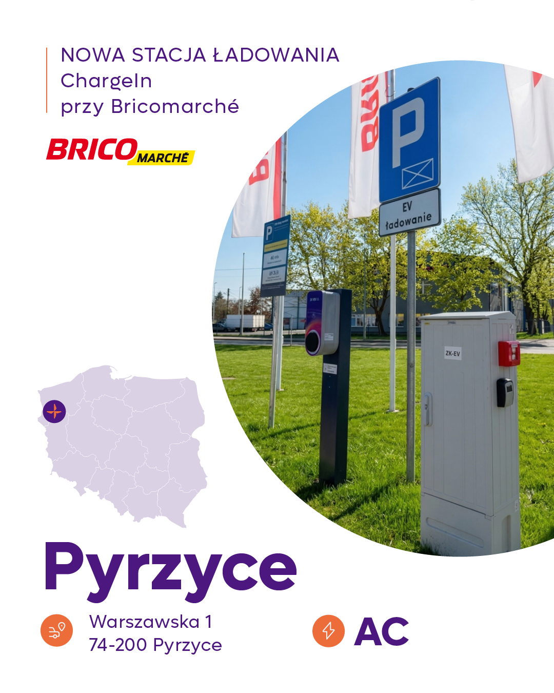 Stacja ładowania Pyrzyce