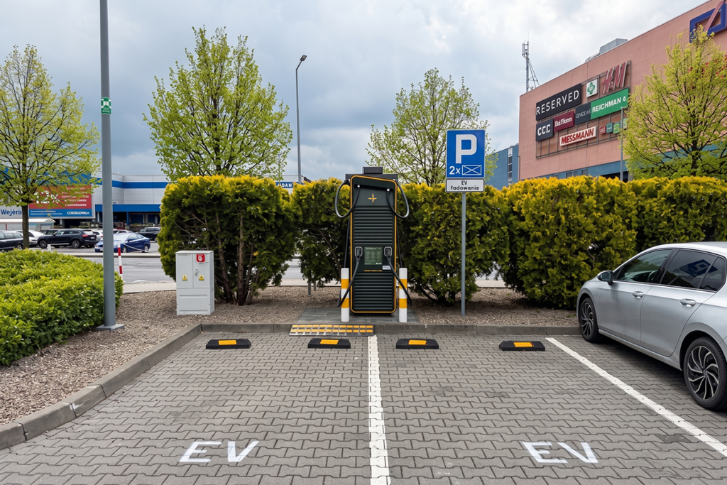 Stacja ładowania EV w Kędzierzynie-Koźlu, DC 140 kW
